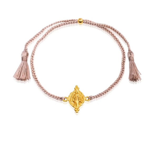 Ananda Soul Bracelet - You Are Loved - Brand New 22k Gold Plated - Picture 4 of 9